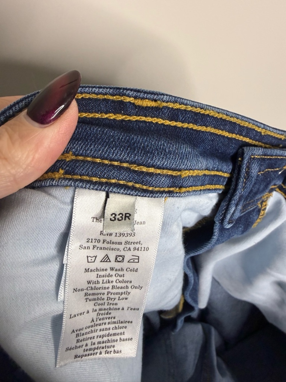 Everlane Women's jeans high key size size 33r - Picture 7 of 10